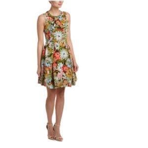 NWT Taylor A-Line Floral Dress